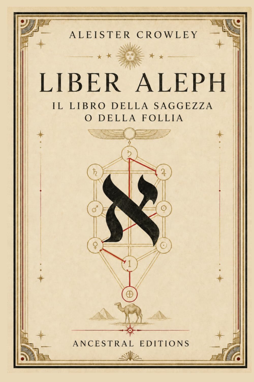 Cover of Liber Aleph: Il Libro della Saggezza o della Follia by Aleister Crowley